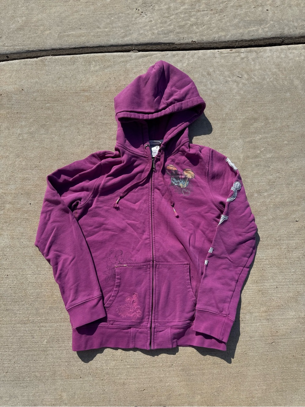 Disneyland Love Vintage Women’s Zip Up Hoodie